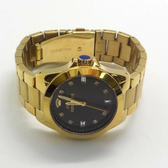 ***SOLD*** Juicy Couture Women's Stella Black Dial Crystal Markers Watch - Picture 4 of 7
